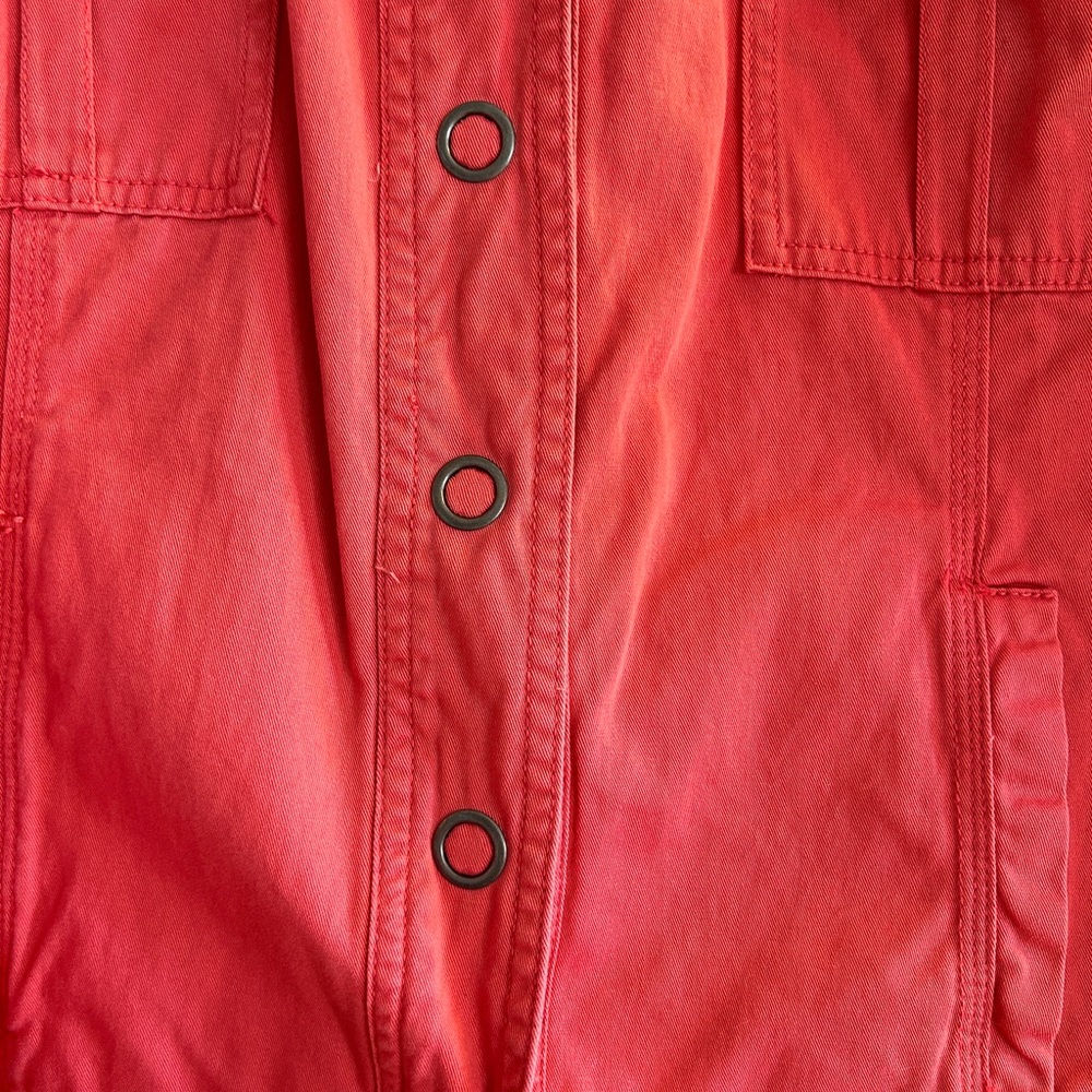 Maurices Red Utility Jacket - Picture 2 of 15